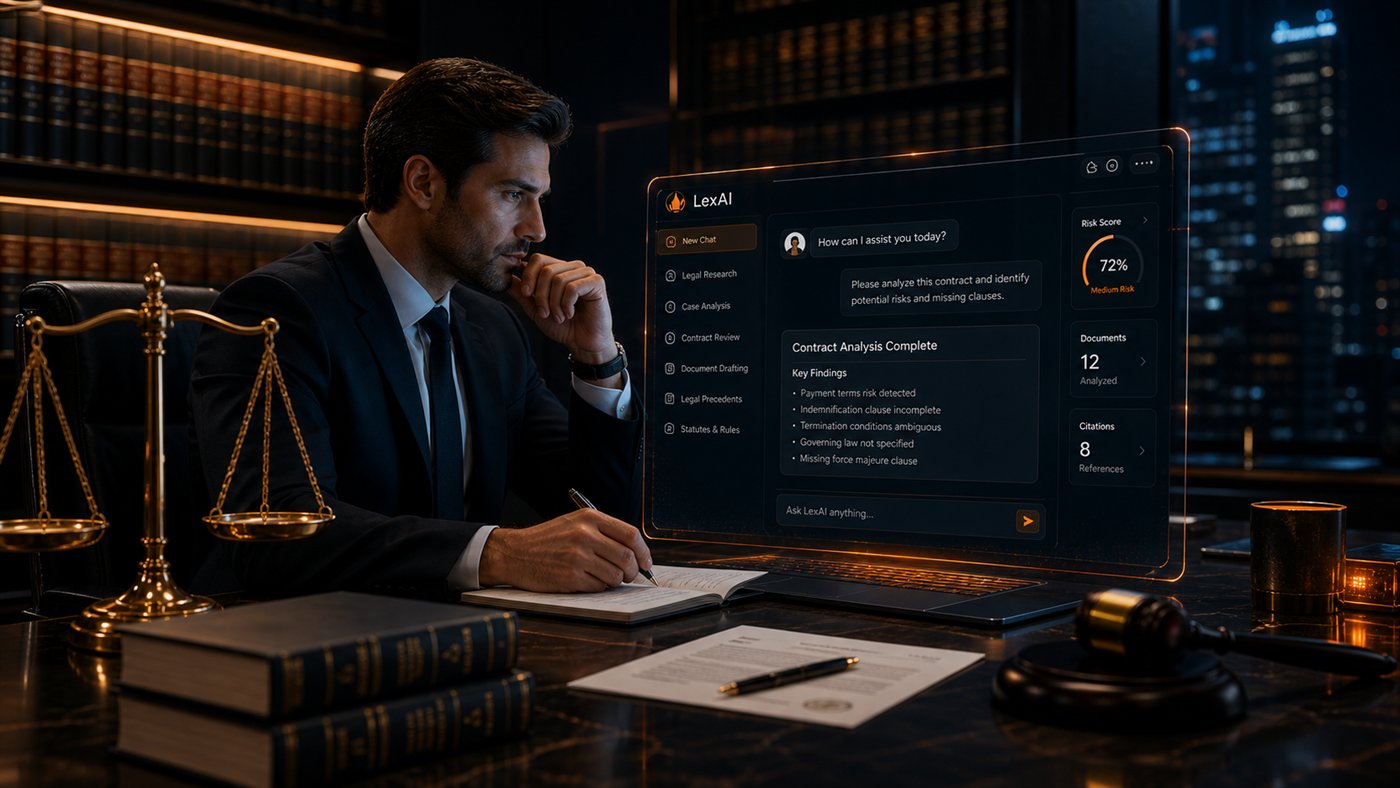 LexAI interface